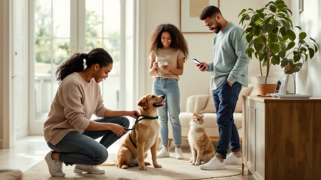 Collaborative pet care features